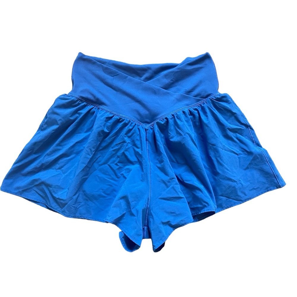 Aerie flowy crossover shorts
